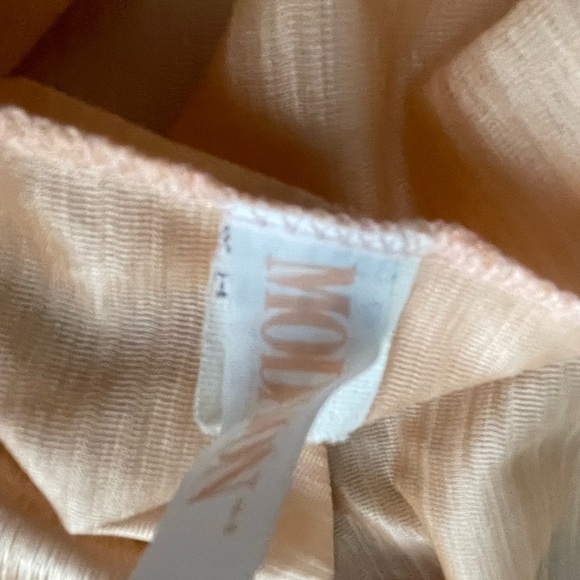 Modavon Peach Nylon Robe - Picture 7 of 10